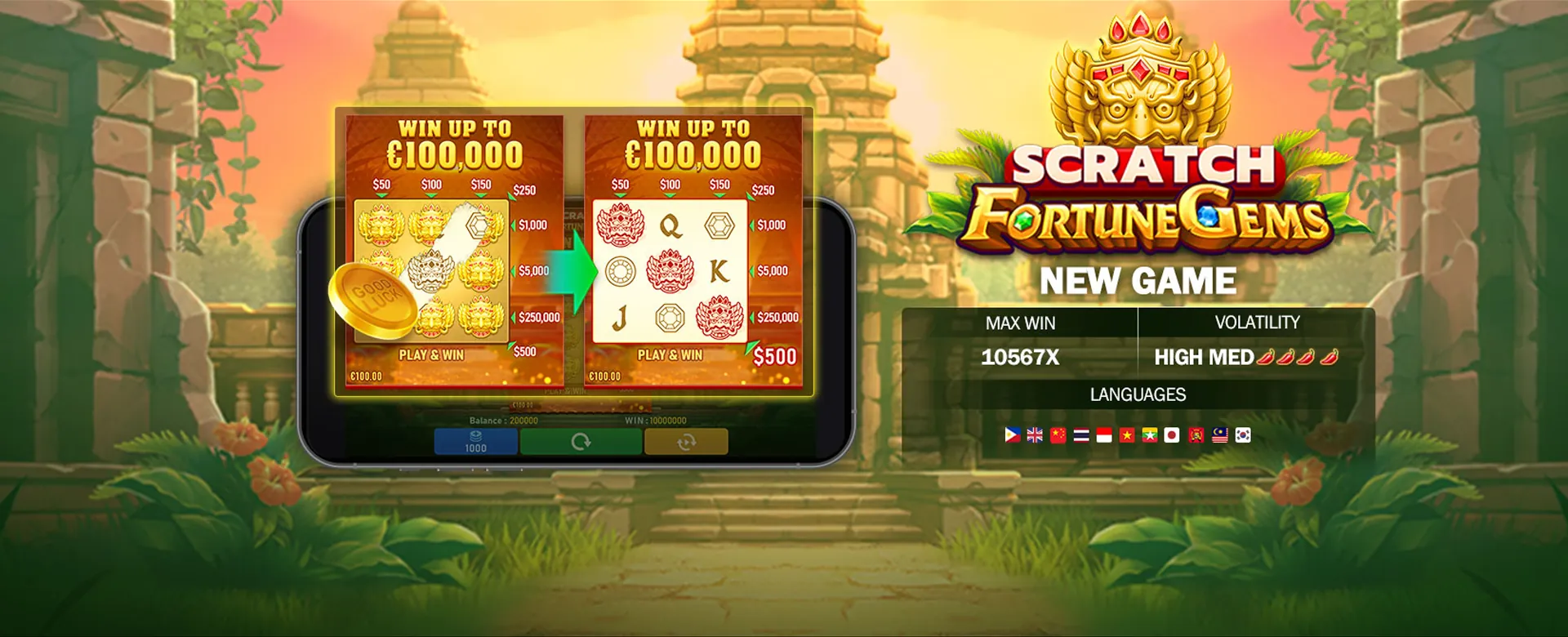 Dynamic background image for Playtime Help Slot at Phjoy Casino